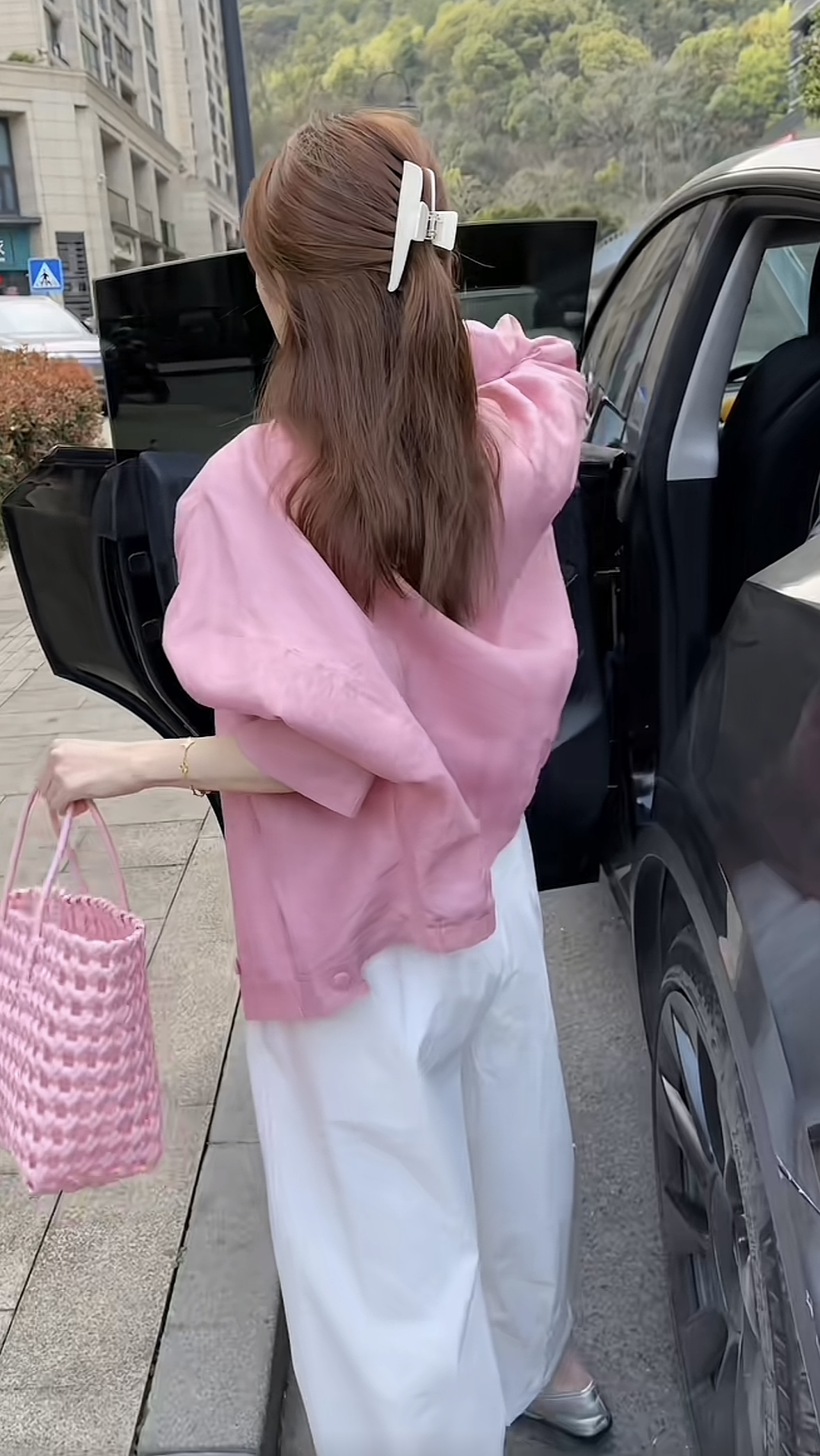 High Quality Linen Korean Style Short Jacket and Pants Set - Image 4